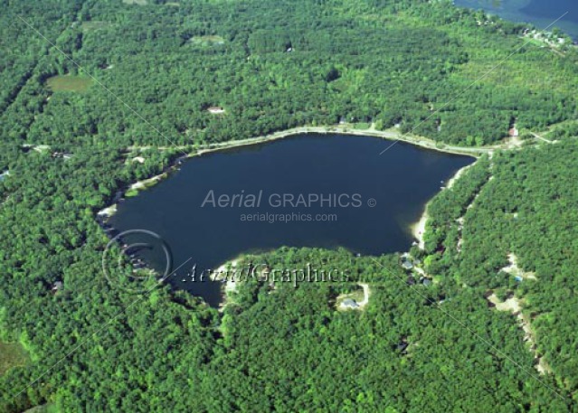 Bass Lake in Montcalm County, Michigan